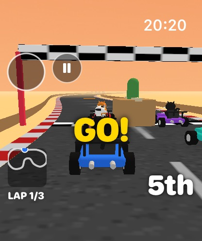 Race start on Litter Dunes
